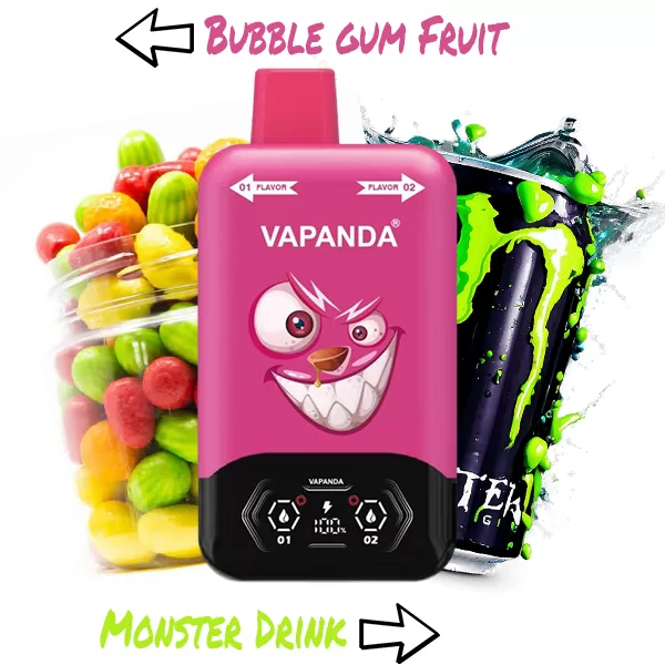 Panda Dual Flavor Switch 40K Puff Of Joy